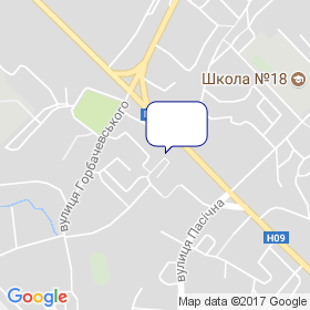 Фасадонт на мапі