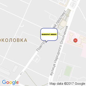 Фаворит-мебель на карте Фаворит-мебель на карте