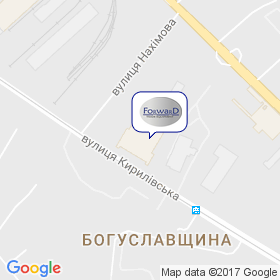 Форвард на карте Форвард на карте