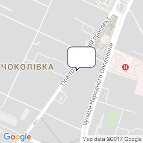 Галун на мапі