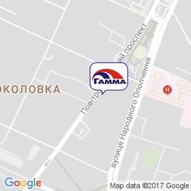 Гамма на карте Гамма на карте