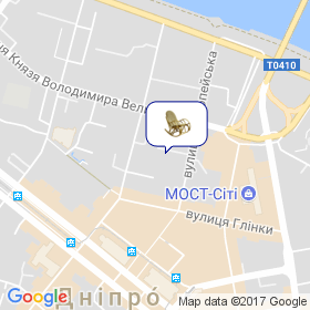 Горфес на мапі