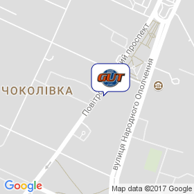 GUT на мапі