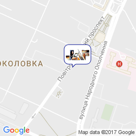 Джей Эй Эф Украина на карте Джей Эй Эф Украина на карте