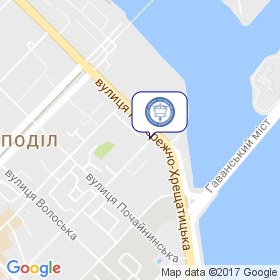 Київський Міжнародний Контрактовий Ярмарок на мапі Київський Міжнародний Контрактовий Ярмарок на мапі