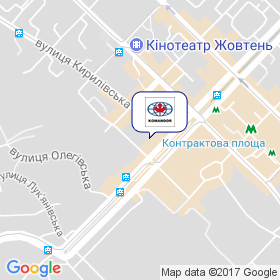 КОМАНДОР на мапі