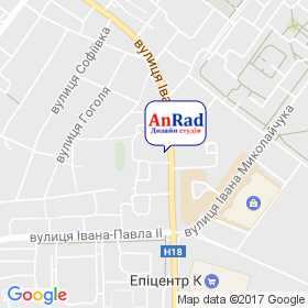 АнРад на карте