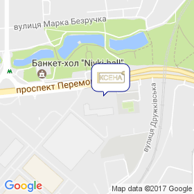 КСЕНА на карте КСЕНА на карте