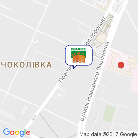 КВАНТ ПРОМ на мапі