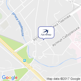 Ласточка на мапі