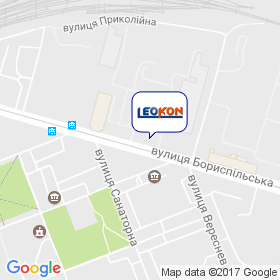 Leokon на мапі Leokon на мапі