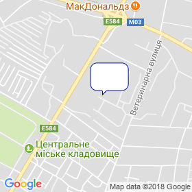 Лісогор на мапі