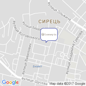Luxury in на мапі