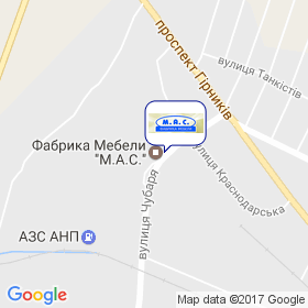 Фабрика мебели `М.А.С.` на карте