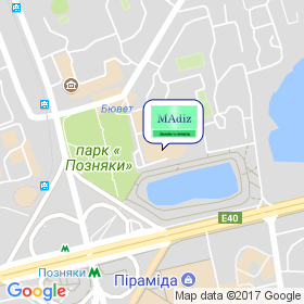 Madiz Cтудія меблів на мапі Madiz Cтудія меблів на мапі