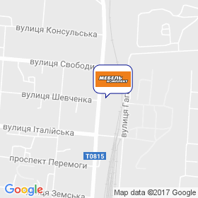 Божков, магазин Меблі Комплект на мапі