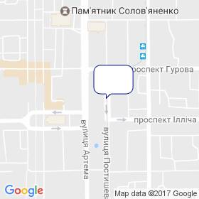 Мебельный на карте Мебельный на карте