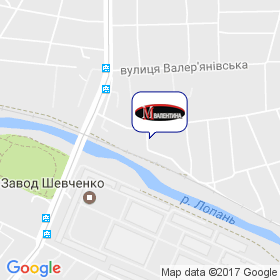 МЕБЕЛЬ ВАЛЕНТИНА на карте МЕБЕЛЬ ВАЛЕНТИНА на карте