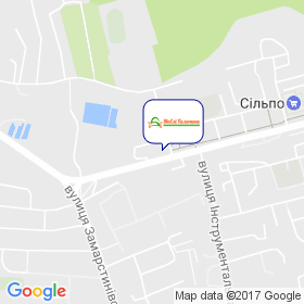 Меблі Галичини на карте Меблі Галичини на карте