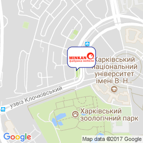 МІНКАН на мапі
