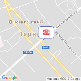 МІКС Меблі на мапі