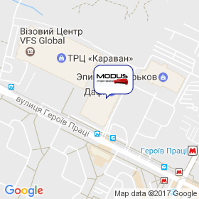 Modus на карте Modus на карте