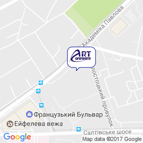 Арт-композит на карте Арт-композит на карте