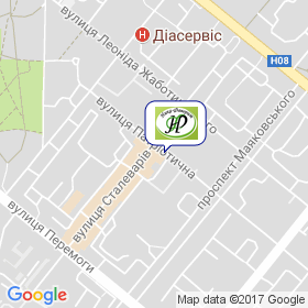 Ніка-Фаворит на мапі