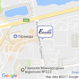 НВК Форвард на мапі
