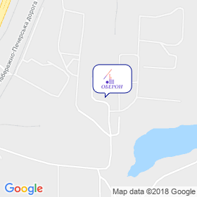 Оберон на мапі