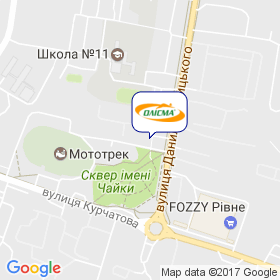 ОЛІСМА на мапі