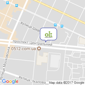 Основа Комфорта на мапі