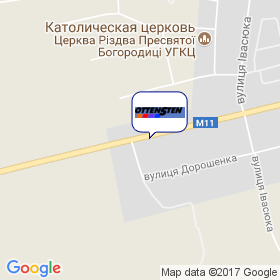 Оттенстен Украина на карте Оттенстен Украина на карте
