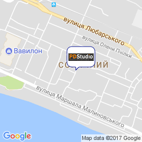 PD Studio на мапі