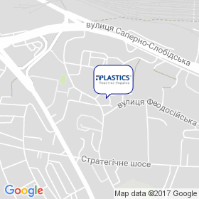 Пластикс-Украина на карте Пластикс-Украина на карте