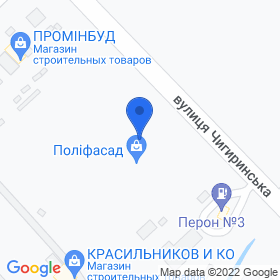 Полифасад на карте Полифасад на карте