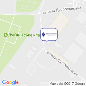 Ресторанінвест на мапі