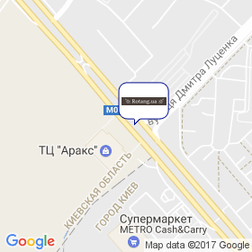 Rotang.ua на карте Rotang.ua на карте