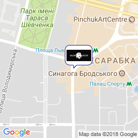 Салон Декор на мапі
