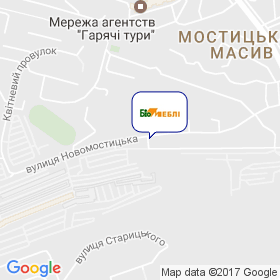 Біомеблі  на мапі