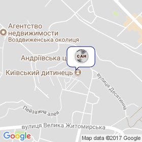 САН на карте