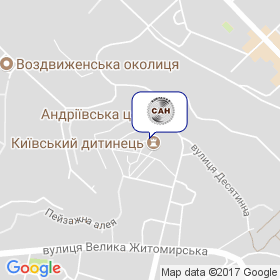 САН на мапі