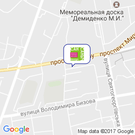 Сансаныч на карте Сансаныч на карте