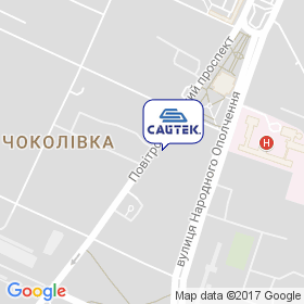Сайтек на мапі