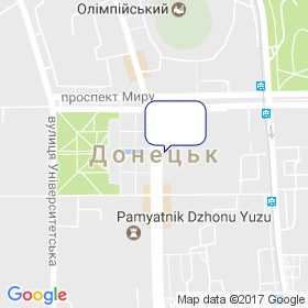 Свечи Украины на мапі