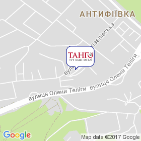 ТАНГО на мапі ТАНГО на мапі