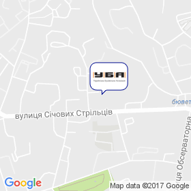Українська Будівельна Асоціація (УБА) на мапі