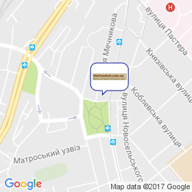 УкрКомфорт на карте УкрКомфорт на карте