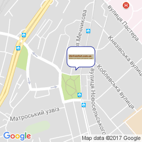 УкрКомфорт на мапі