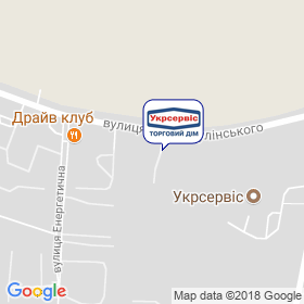 Укрсервіс на мапі